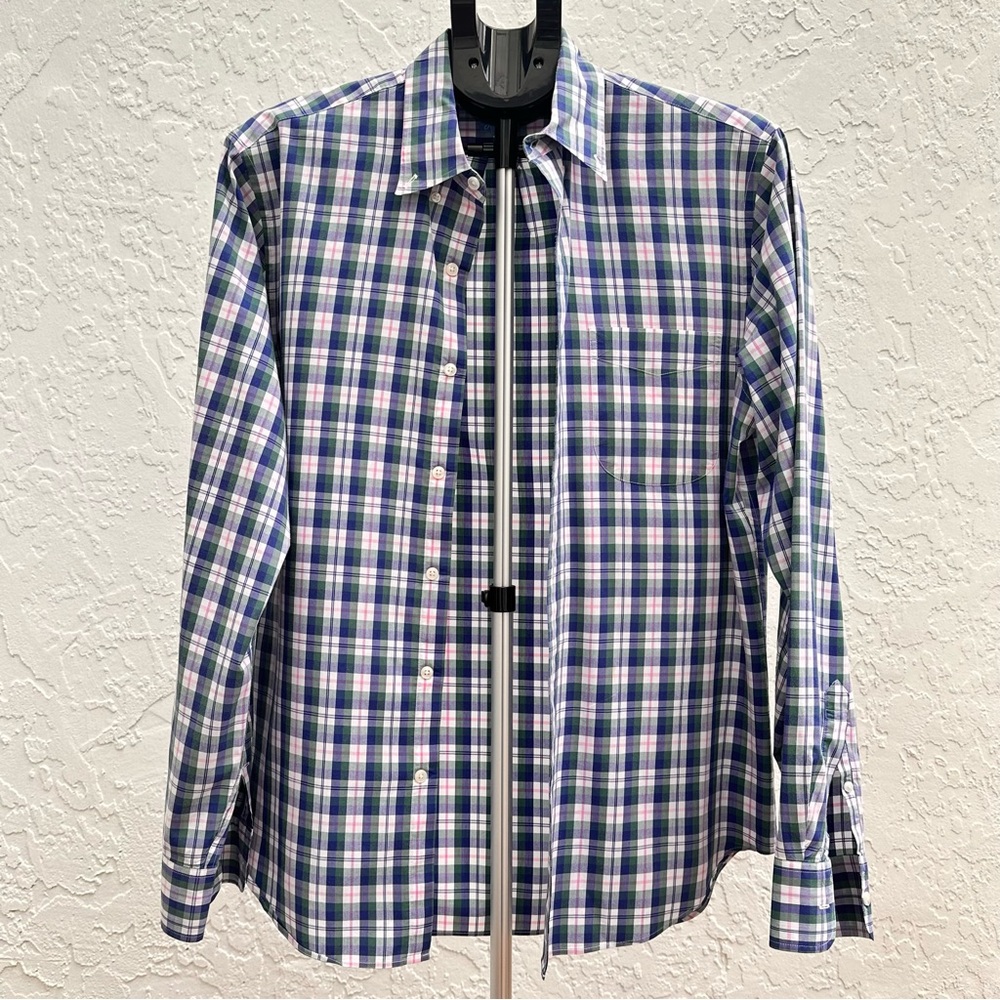 J. Crew Multicolor Plaid Button Down Shirt